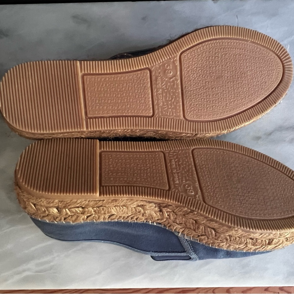 Like New Viscata Shoes Womens 39 Espadrille Blue - Picture 8 of 11